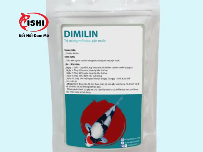 Thuốc Dimilin đặc trị rận nước ở cá Koi