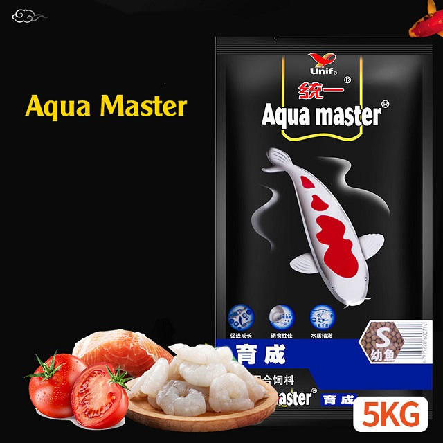 Thức ăn Aqua Master được sản xuất từ các nguyên liệu sạch